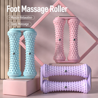 Rouleau de massage des pieds direct usine, entraîneur d'arche plantaire pour fasciite plantaire, rouleau double rangée en forme d'arachide pour pieds plats, vente en gros, personnalisation OEM
