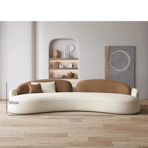 <span class=keywords><strong>Canapé</strong></span> modulaire moderne en velours, design unique, pour hôtel, villa, salon - Product Image 2