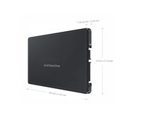 Untuk Sam//sung Enterprise Solid State Drive 2.5" SSD PM893 SATA TLC PM9A3 U.2 480GB 960GB 1.92TB 3.84TB 7.68TB