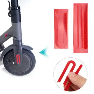 Nuova immagine motorino elettrico pedale riflettore M365 ruota riflettere adesivi parti per Xiaomi M365 Scooter pedale riflettere adesivo