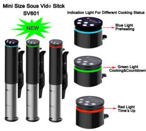 Olla de Cocción Lenta Eléctrica Portátil de Acero Inoxidable con Temporizador Digital, Olla de Cocción Lenta al Vacío para el Hogar, Duradera, Incluye Olla Exterior - Product Image 5