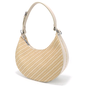 Bolso de Mano Elegante de Verano para Mujer, Estilo Media Luna, Tejido, Nuevo Modelo - Product Image 2