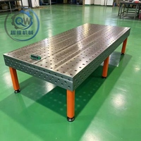 Table de soudage modulaire 3D de qualité professionnelle, plateforme de soudage nitrurée résistante à l'usure pour les projets de fabrication métallique