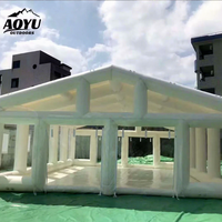 AOYU Tente de parking gonflable 3000 Mm étanche pour l'extérieur, portable, pour la maison de mariage à vendre.