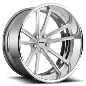 Custom 17 18 20 22 24 26 Inch Gesmede Legering Auto Velg Concave Diepe Schotel Diepe Schijf Wiel 5X114.3 6X139.7 5X120 5X130