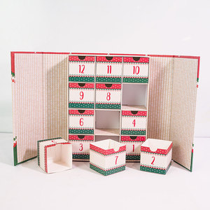 Календарь-адвент на 12 дней с магнитной застежкой, индивидуальный праздничный календарь для небольших сюрпризов - Product Image 1