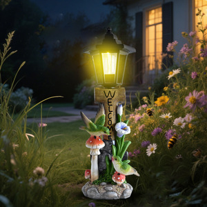 Harsen zonne-aangedreven kolibrie tuin decoraties moderne buiten decoraties voor gazon & veranda - Product Image 1