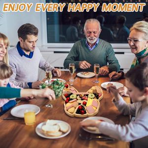 SINCERE planche à <span class=keywords><strong>fromage</strong></span> bouledogue français 12 "pouces Extra Large bambou jetable drôle <span class=keywords><strong>plateau</strong></span> de service apéritif <span class=keywords><strong>plateau</strong></span> chien cadeau - Product Image 6