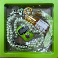 OEM/ODM Coffret cadeau : Compteur de Tasbih, Compteur de Tasbih à doigt, Ensemble de chapelet parfumé avec compteur, Cadeaux de mariage, Cadeaux du Ramadan