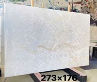 Grande dalle de marbre transparente polie, pierre naturelle translucide pour la décoration intérieure des hôtels, des villas et des halls.