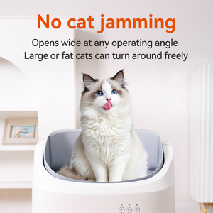 Intelligente Automatische Katzentoilette mit Offenem Design, Sicherer und Einfacher Reinigung, Selbstreinigend, Geruchskontrolle, Intelligente Haustier-Toilette für Mehrere Katzen zu Hause - Product Image 3