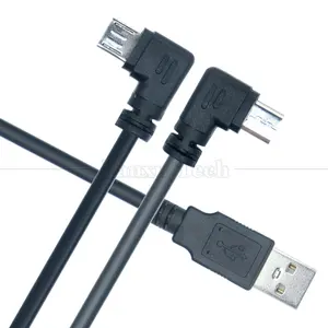 1M 2M 3M 5M Daten ladung 90 Grad rechts links oben unten Winkel Micro-USB-Kabel