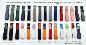 Bracelet de montre en nylon élastique à libération rapide 18 mm 20/22 mm avec boucle en acier inoxydable, confort élastique, bracelet de montre de qualité supérieure - Product Image 6