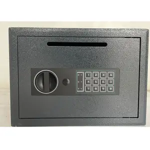 2023 Custom Logo New Product Coin Electronic Safe Box Use In Supermarket Home