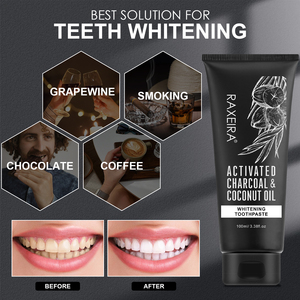 <span class=keywords><strong>Dentifrice</strong></span> en gros à marque privée sans fluorure, saveur menthe, charbon actif de noix de coco, 100 ml, avec blanchiment profond - Product Image 6