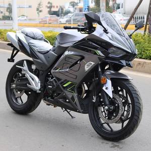 Motocicleta de Imitación de Carreras Kawasaki 400 Small <span class=keywords><strong>Ninja</strong></span> <span class=keywords><strong>H2</strong></span>, Motor de Dos Cilindros Horizon, <span class=keywords><strong>Yamaha</strong></span> R3 Road Race 250cc JYM125T-3A Deportiva - Product Image 2