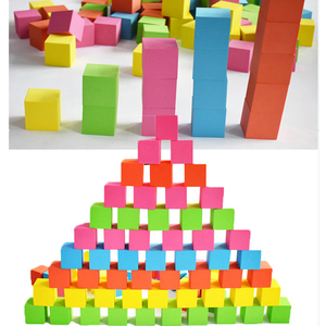 Cubes en <span class=keywords><strong>mousse</strong></span> EVA collants éducatifs sensoriels Puzzle Blocs de <span class=keywords><strong>construction</strong></span> et jouet Fidget - Product Image 5