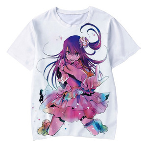 Fitspi Anime imprimé t-<span class=keywords><strong>shirt</strong></span> une pièce conception hommes femmes unisexe à manches courtes personnalisé vente directe d'usine en gros - Product Image 5