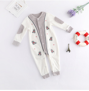 Nuovo arrivo abbigliamento per neonati in velluto di cotone body <span class=keywords><strong>tutina</strong></span> <span class=keywords><strong>tutina</strong></span> per bambino orso ricamato <span class=keywords><strong>tutina</strong></span> per bambini da 0 a 1 anno - Product Image 6