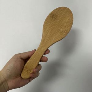 Cepillo de Bambú para Limpiar el Cabello, Antiestático, Desenredante, con Cojín - Product Image 4