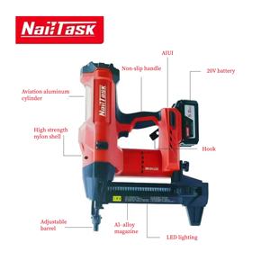 Clou en acier de type à tige lisse durci pour cloueuse à <span class=keywords><strong>gaz</strong></span> utilisée pour la construction en béton - Product Image 6