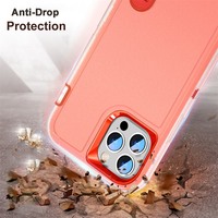 Étui de protection robuste 3-en-1 anti-rayures avec béquille pour iPhone 17 16 15 14 13 12 11 Pro Max Mini 7 8 Plus X XR