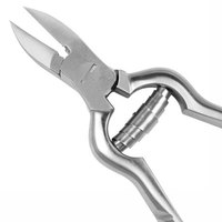 Pince à ongles professionnelle en acier inoxydable pour manucure et pédicure, outils de coupe de cuticules à lame tranchante, pour salon et usage domestique, OEM