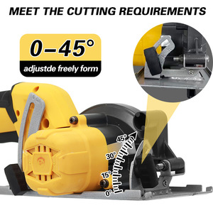 Cordless Circular Saw 21V Lithium Battery Rechargeable Electric Woodworking Portable Handheld Power Tool - Product Image 4