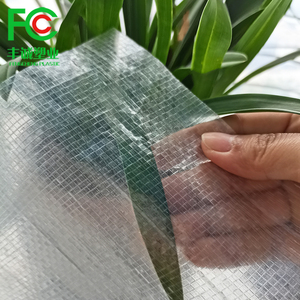Wholesale 300 Micron UV Stabilized Clear <strong>Plastic</strong> Woven PE Film Waterproof/Windproof <strong>Greenhouse</strong> <strong>Covering</strong> Flowers Small Size - Product Image 2