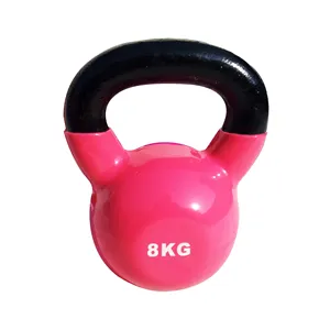 Fabricantes de Productos de Fitness personalizados, juego de goma ergonómico, Kettlebell, 5Lb, 10Lb, 15Lb, 30Lb