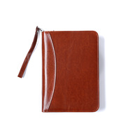 Dameron promend proms — cartable professionnel en PU, classeur et organisateur, pour Business, Interview/reprise de documents, avec pince, format A4