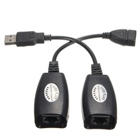 Adaptateur d'extension USB vers RJ45 Xput, prend en charge les câbles Cat5, Cat5e, Cat6, longueur de transmission maximale de 150 pieds