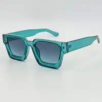 Kacamata Hitam 62100 Mode 2022, Kacamata Hitam Persegi Bingkai D Chunky
