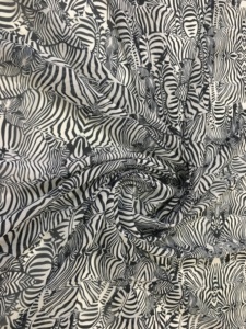 <span class=keywords><strong>Tissu</strong></span> en Chiffon de <span class=keywords><strong>Polyester</strong></span> Doux Imprimé Numérique Kente du Ghana, Motif Cire Africain pour Robe Musulmane - Product Image 5