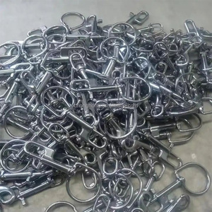 स्कूबा डाइविंग एक्सेसरीज़ सिंगल ऑक आंख स्नैप हुक डबल अंत 304/316 स्टेनलेस स्टील ठंडे पानी स्नैक हुक - Product Image 6