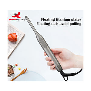 Brosse lissante chauffante FENGFLY à prix réduit pour l'achat groupé, lisseur de cheveux 7 mm, brosse électrique chauffante à écran LCD - Product Image 5