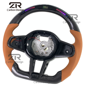 Volant sport LED RPM en fibre de carbone pour <span class=keywords><strong>BMW</strong></span> G20 G22 G42 G29 G21 G23 G26 G30 M340i M3 M4 2021 <span class=keywords><strong>2022</strong></span> - Product Image 3