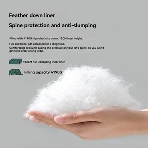 USMILE Luxury Indoor Portable Smart Thermostatic Pet <strong>Kennel</strong> New Release Multi-Gear Thermostat Thickened Square Leather <strong>Kennel</strong> - Product Image 4