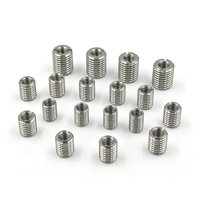 Insertos de Rosca Métrica de Acero Inoxidable, Adaptador de Rosca Macho a Hembra, Buje Convertidor de Rosca, Adaptador de Cambio de Tamaño de Rosca, Rosca Estándar ISO