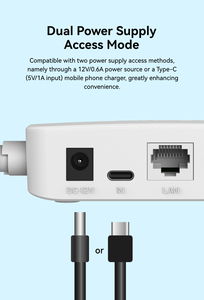 Bộ định tuyến WiFi thông minh 4G tốc độ cao BL-CPE300M, đa năng, chế độ kép, tốc độ truyền dữ liệu LAN tối đa 300Mbps, SIM đơn, 2.4G, tích hợp chức năng VoIP - Product Image 2