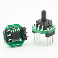 Sensor Tekanan MEMS Absolut/Gauge Piezo-resistif 0.5~4.5V Output Analog Pemasangan Pin Melalui Lubang untuk Gas Udara