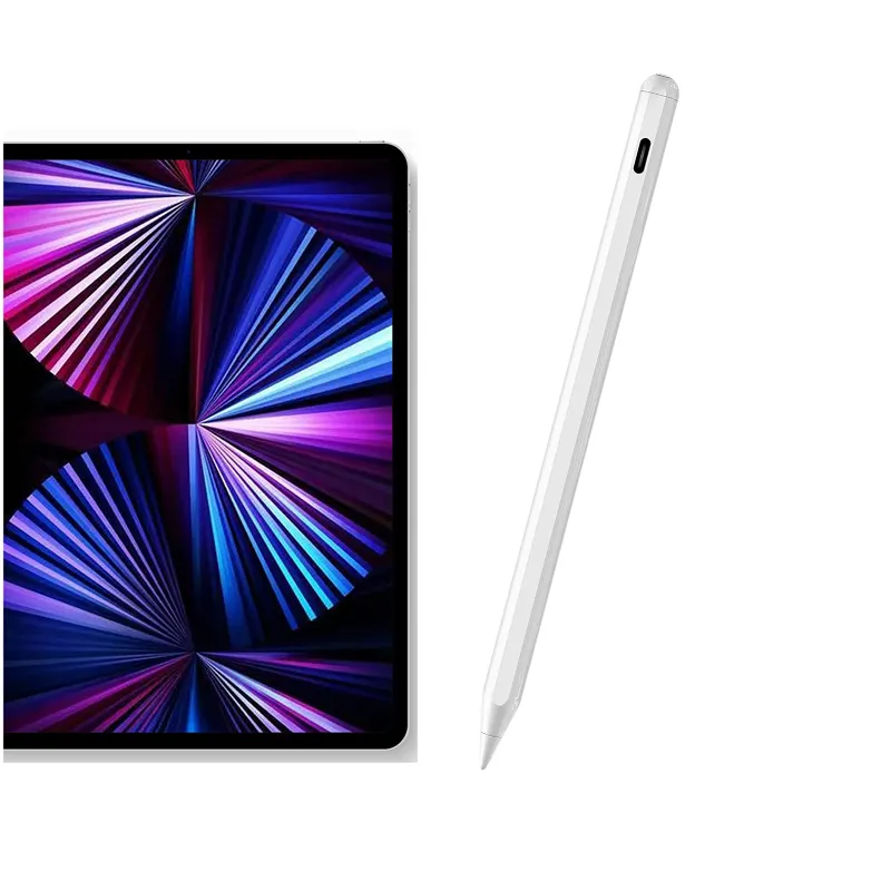 Smart BT pengisian nirkabel Palm Rejection pena Stylus magnetik untuk Apple iPad Pro