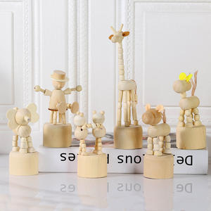 Modelo <span class=keywords><strong>de</strong></span> marioneta <span class=keywords><strong>de</strong></span> madera hecha a mano DIY, articulador activo ecológico, cajas artesanales <span class=keywords><strong>de</strong></span> madera <span class=keywords><strong>de</strong></span> escritorio pulido, carteles <span class=keywords><strong>de</strong></span> pared - Product Image 1