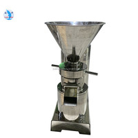 Machine à fabriquer du beurre de cacahuètes en acier inoxydable, moulin colloïdal pour pâte de sésame, moulin à tahini, machine à broyer la sauce chili, prix