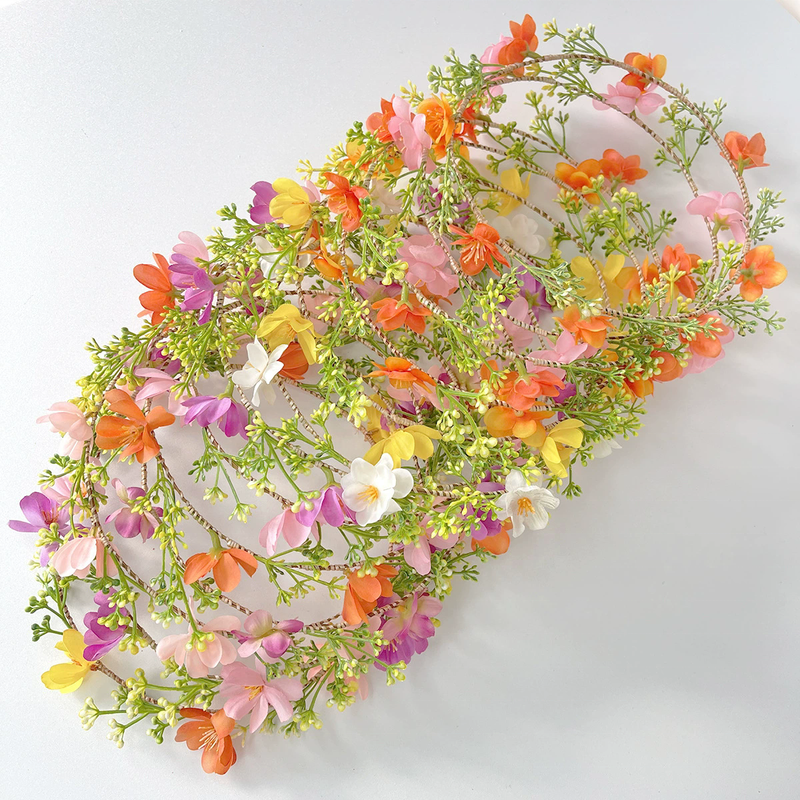 Girls Wedding Flower Crown Headband Floral