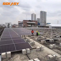 Soeasy Promotion Système de montage solaire à ballast pour toiture plate résidentielle