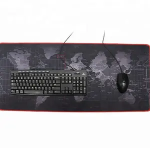 Tapis de souris à sublimation en cuir, motif anime rgb, repose-poignet vierge, avec chargeur sans fil, pour gamer