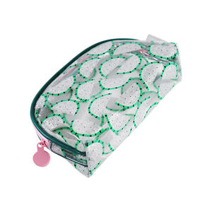 Pvc Sac Cosmétique Pochette De Maquillage Sac À Main Fermeture Éclair Sac Trousses de toilette - Product Image 4