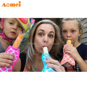 AOMEI Großhandel Maßgefertigte Größe Bedrucktes Logo Sublimations-Rohlinge Wiederverwendbare Neopren-Eis am Stiel-Hüllen - Product Image 6