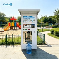 Distributeur d'eau potable pure Carlos, produit phare, pour parcs communautaires